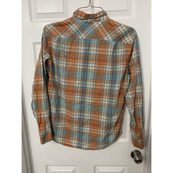 Mens American Eagle Outfitters Multicolor Athletic Fit Button Up Shirt Size M - Picture 4 of 4